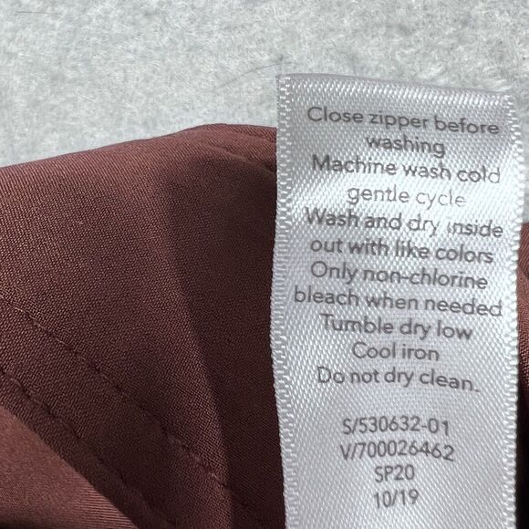 Athleta Pants Womens Size 8P Cognac Brown Uptown Ankle Pant Pockets S/530632-01 - Picture 13 of 14